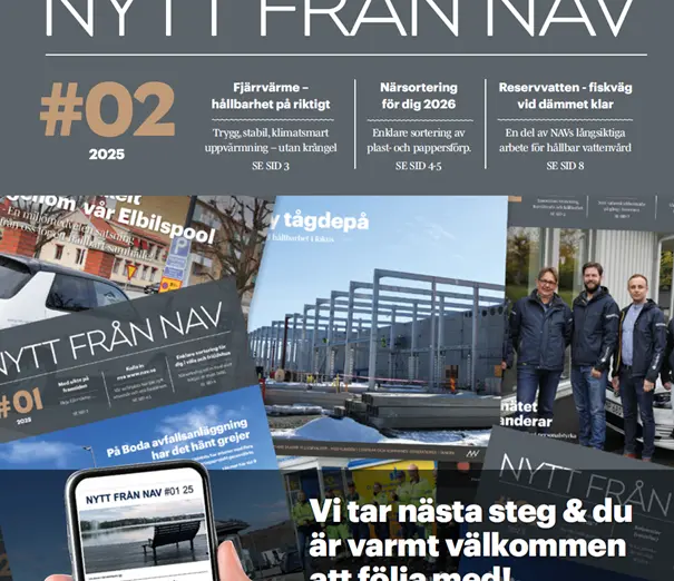 Dekorationsbild för Ett nytt kapitel för Nytt från NAV